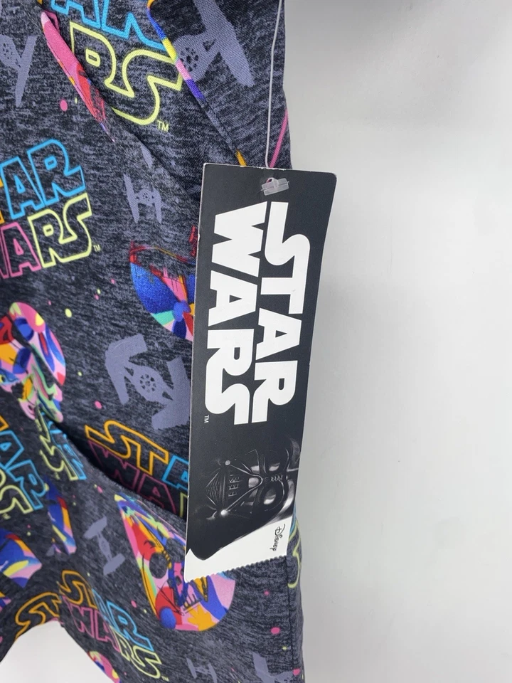 Star Wars Dark Gray Short Sleeve Scrub Top Womens Size Medium New With Tag Darth - Image 3 of 4