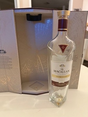 The Macallan Rare Cask 2020 Empty Bottle Unwashed  and Presentation Box Set 