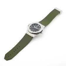 HUBLOT Classic Fusion Titanium 45mm 511.NX.8970.RX Green Warranty 2019 Box/Paper 11