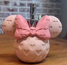 Disney Minnie Mouse Pink Soap/Lotion Pump Dispenser