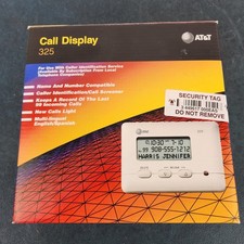 VTG AT T 1998 Caller ID Call Display 325 New Open Box Untested