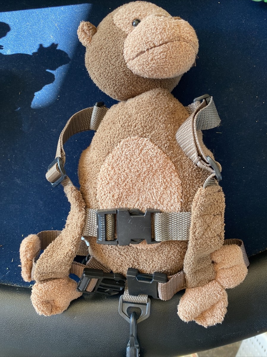 Monkey Backpack Child Safety Harness With Pouch Gold Bug brand