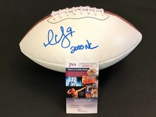 Mark Clayton Oklahoma Sooners 2000 National Champ Signed Autograph Football JSA