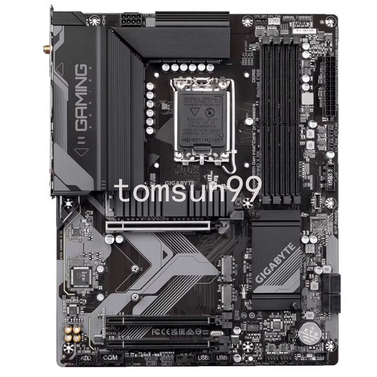 セット Intel 13600kf & Gigabyte b760i ddr5 GIGABYTE B760 GAMING X AX LGA 1700 Intel B760 ATX Motherboard with