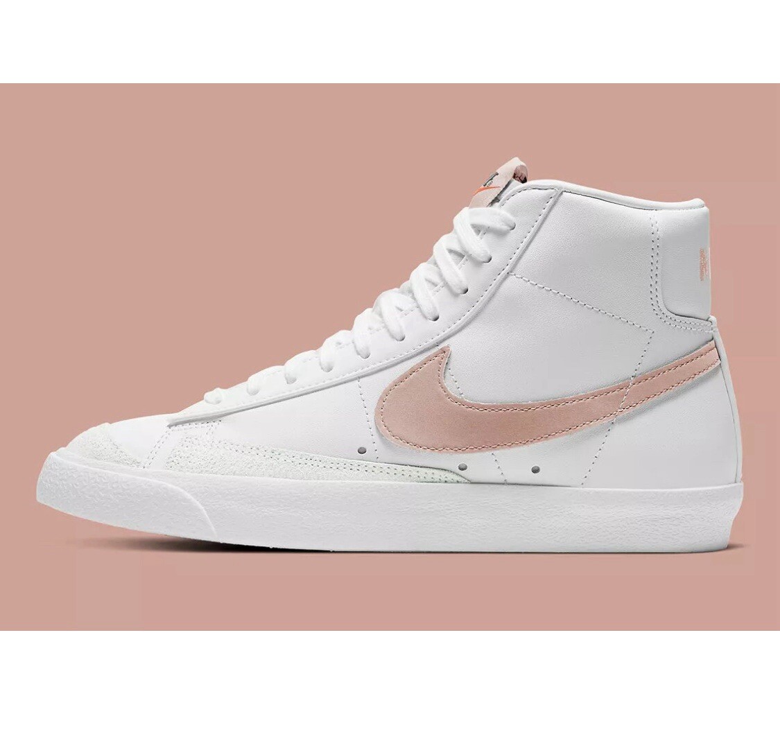 Pink Oxford Nike Blazers Pink Womens Nike Blazer Mid 77 