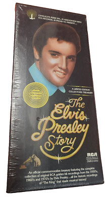 Candlelite Music Elvis Presley Story GoldenTreasury 3 Cassette BoxSet NEW/Sealed