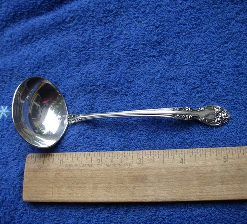 Gorham Sterling MELROSE (1948) Pattern SAUCE LADLE-No Mono-NR