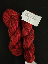 Knit Picks Imagination "Ruby Slippers"  two skeins  Merino Wool Blend NEW