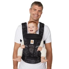 Ergobaby All Carry Positions Breathable Mesh Baby Carrier Newborn to Toddler