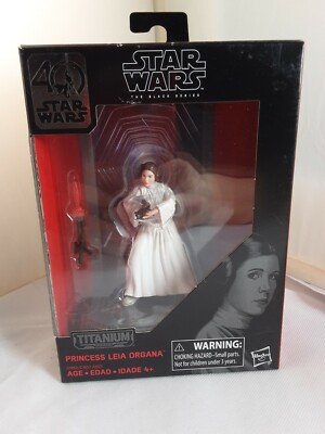 Star Wars: Black Series - Titanium Series PRINCESS LEIA ORGANA Figure **NIB