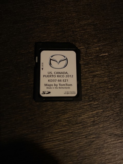 Sd card mazda