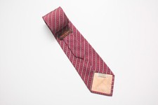 Yves Saint Laurent Red Vintage Silk Tie