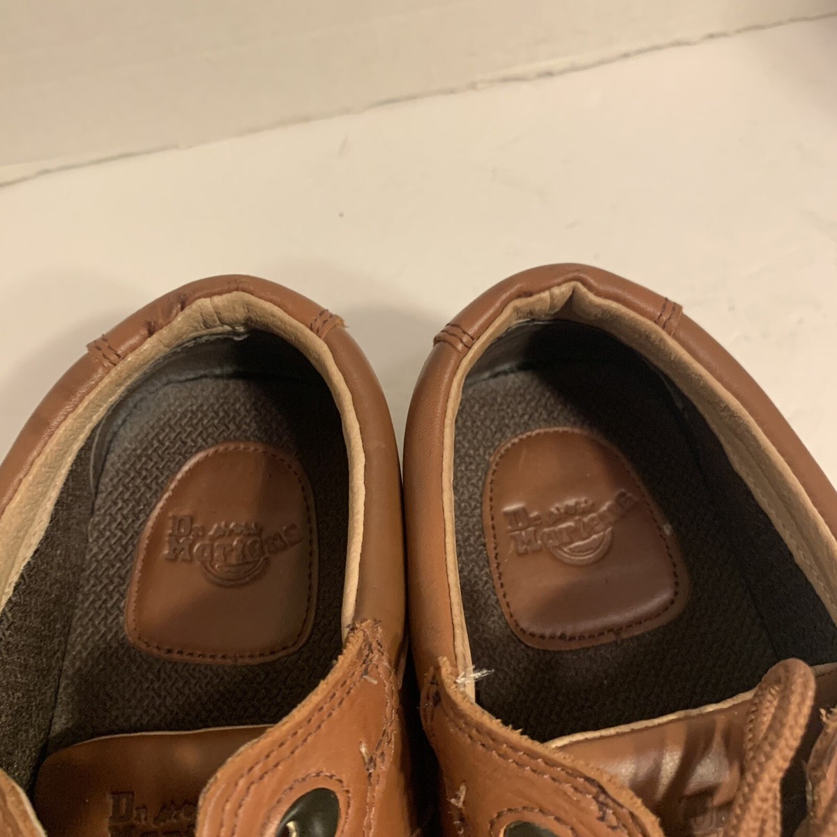 Dr. Martens 8A99 Jim Mens US 11 Air Cushion Sole Brown Leather Lace Up Shoes Y2K DR. MARTENS 8A99 Brown Leather Lace Up Air Cushion Shoes  main image 2