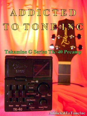 Takamine Tk 40 Tk40 G Series Acoustic Guitar Preamp Original Oem Takamine Part Ebay