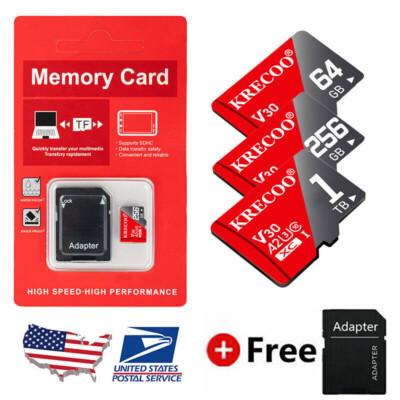 Micro SD Card Memory 256GB 1024GB Lot Extreme Ultra High Speed Class 10 TF Card