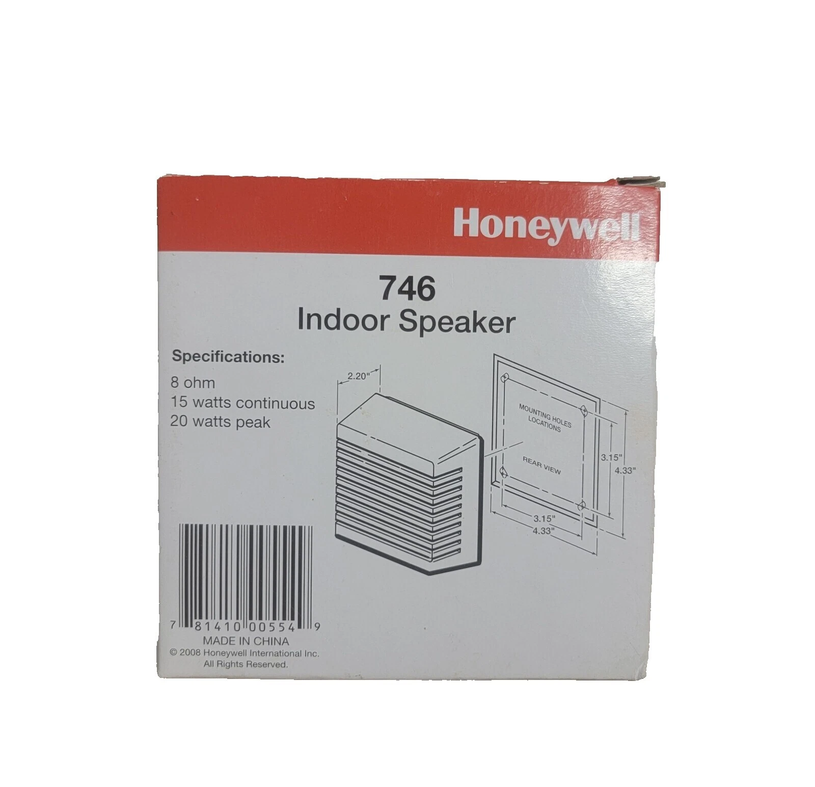 Honeywell sirenas, campanas y altavoces de Alarma