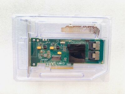 LSI Internal SAS SATA 9211-8i 6Gbps 8 Ports HBA PCI-E RAID Controller Card