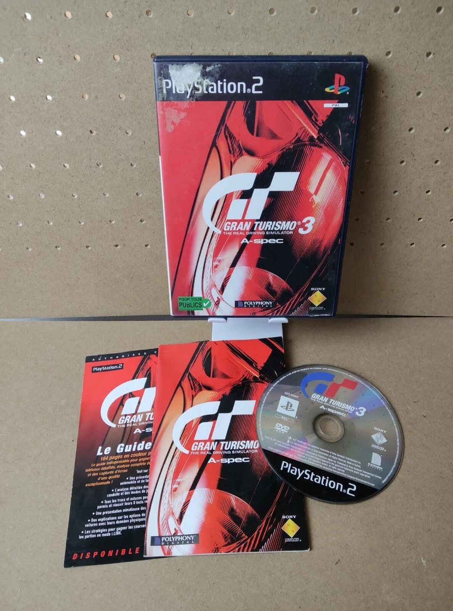 Gran Turismo 3 A-spec Grand (Sony PlayStation 2, 2002) PS2