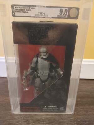 Star Wars Black Series 6 Inch Captain Phasma #06 Graded AFA U9.0