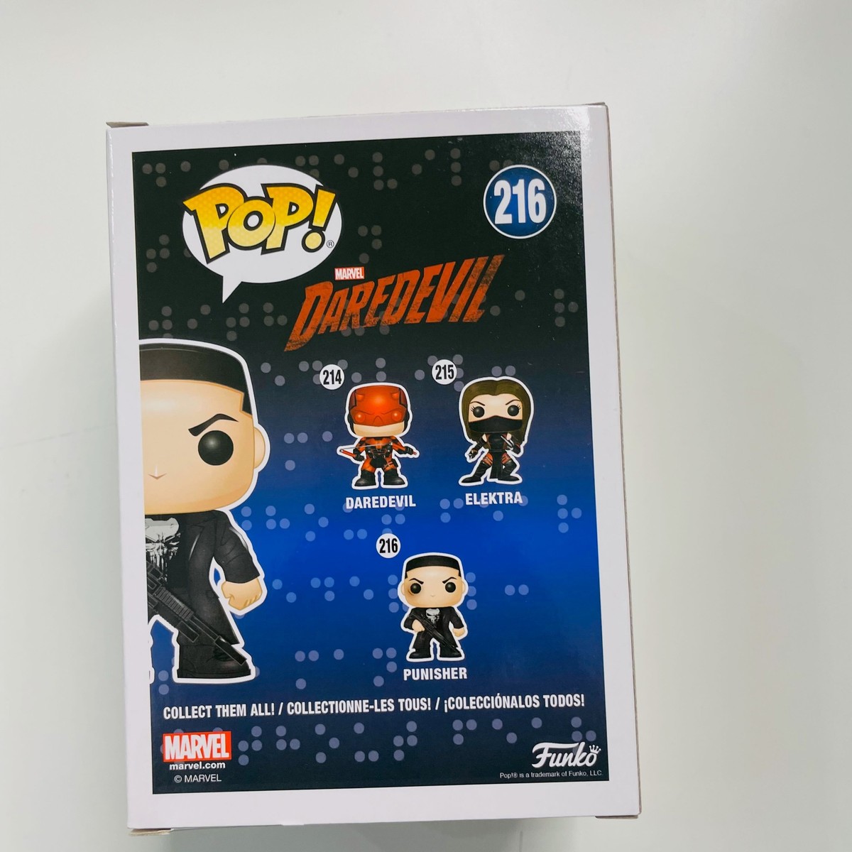 Funko Pop! : Marvel Daredevil # 216 - Punisher w/ protector