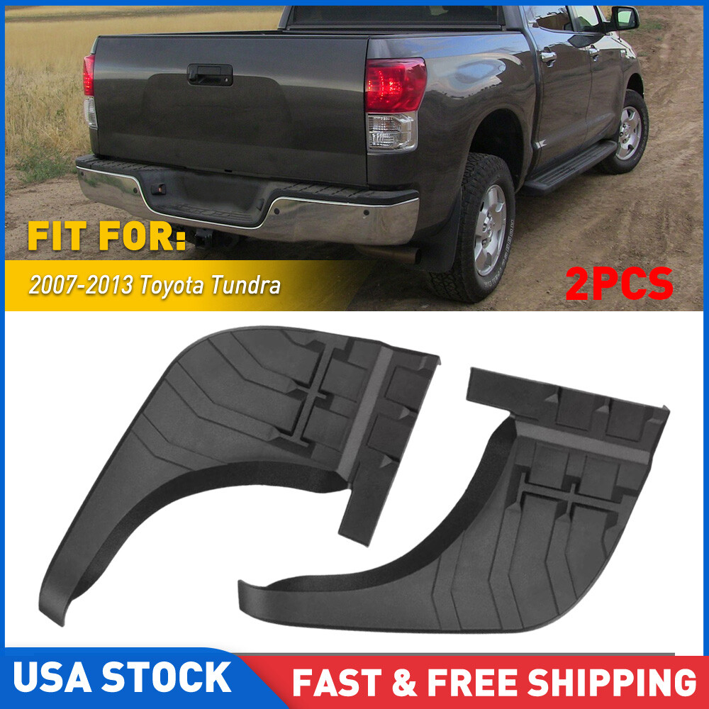 Toyota Oem Pair Of Rear Bumper Step Pads For 2007-2013 Toyota Tundra - Black, Direct Fit, Easy Install Tundra Front Bumper - Foto 8