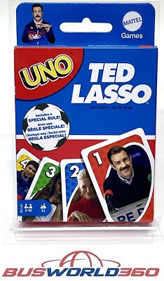 One - UNO Ted Lasso Edition Mattel Card Game NEW SEALED - FAST/FREE SHIPPING BIN