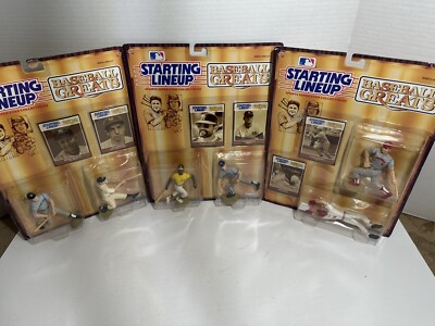 1989 Baseball Greats MLB Slu Starting Lineup Bench, Rose, Mantle, DiMaggio+ More
