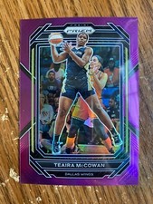 2023 Panini Prizm WNBA Teaira McCowan #52 Purple Prizm /149