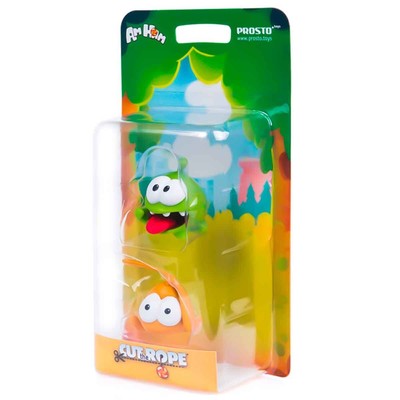 Prosto Toys Om Nom, 391804 Panda, Cut The Rope Magic Figurines