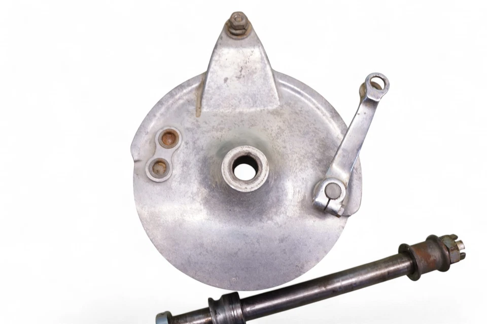 Honda CB450 CB 450 CL450 1965 Dohc bombardero negro *2289A placa de freno trasero eje Foto 2 de 4