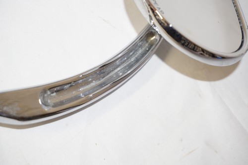 HARLEY DAVIDSON GENUINE BULLET MIRROR Set 91657-02 chrome 1982 and later - Picture 11 of 12