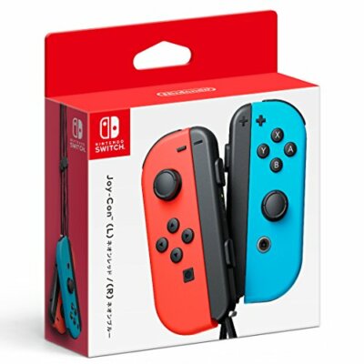その他 Nintendo JOY-CON Genuine Nintendo] Joy-Con (L) Neon Red / (R) Neon Blue From Japan