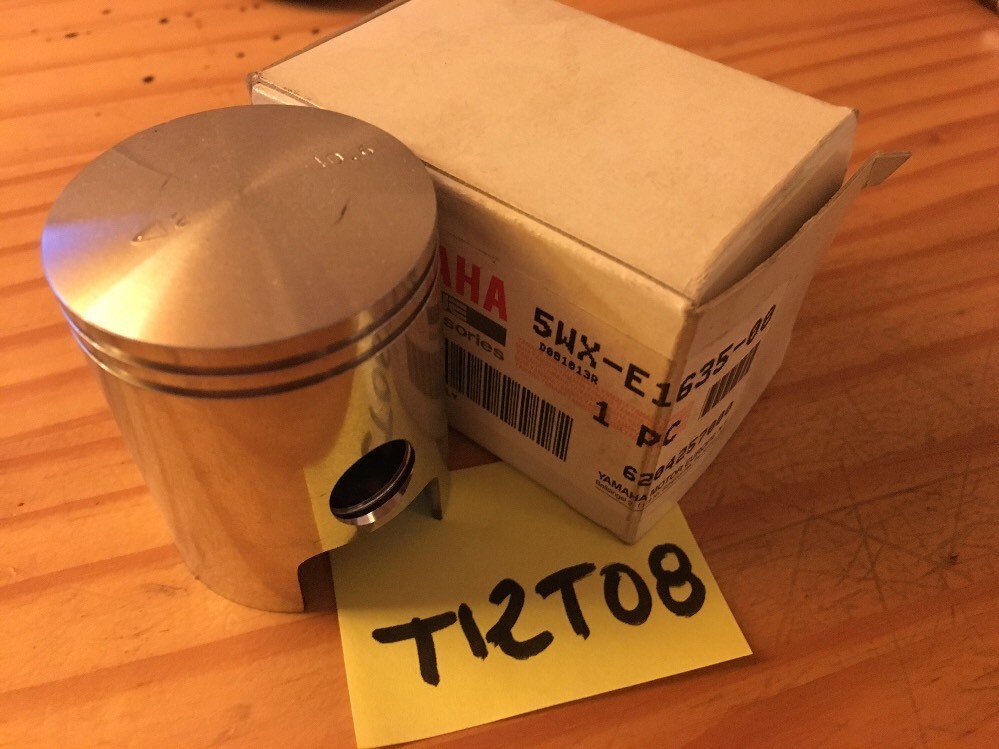 Piston nu 5WX-E1635-00 Yamaha d50 TZR DT50R en cote réparation +0.25mm