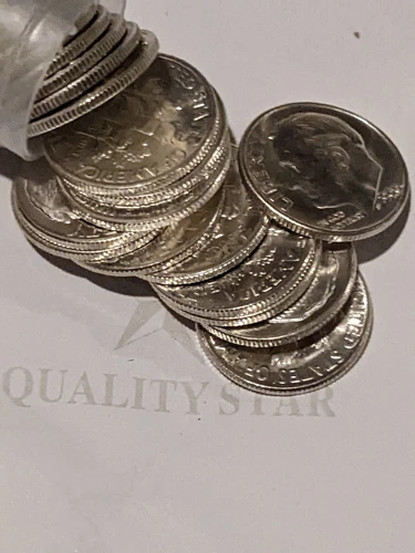 1960- Roosevelt Dime BU uncirculated gem! Free combined shipping 1 Each