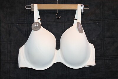 Secret Treasures Luxe Full Coverage Racer Back Muti-way T shirt Bra Cream    42D