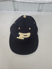 Purdue University TPX Team Issue Baseball Sz S Fitted Hat Cap Hammer RARE