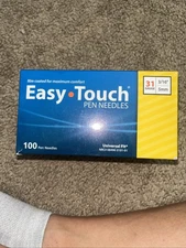Easy Touch Pressure Activated Safety Lancets Sterile 31 Gauge 100 Ct Exp 1/29
