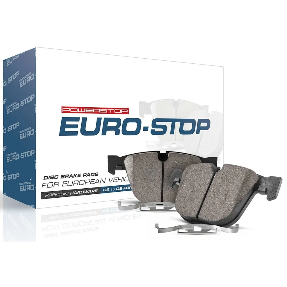 ESP0855 Juego de pastillas de freno Powerstop 2 ruedas delanteras para VW Volkswagen Golf City Foto 2 de 2