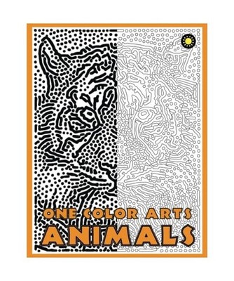 One Color Arts: New Type of Relaxation & Stress Relief Coloring Book for Adults,