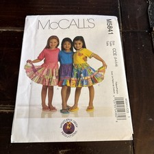 McCall's Patterns  All Patterns are Size 3-6  5841