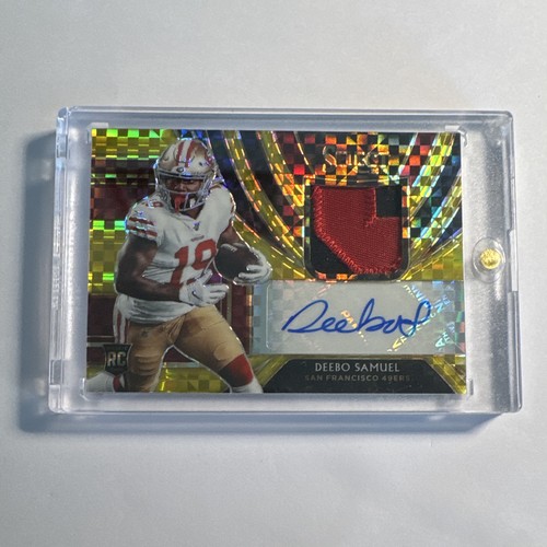 Deebo Samuel [Gold Prizm] #10 2019 Panini Select Rookie Selections card