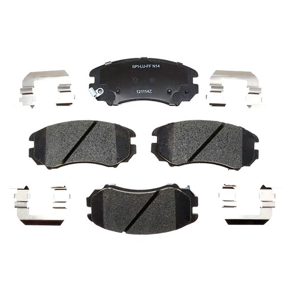 Передние задние тормозные диски и керамические тормозные колодки для Hyundai Tiburon 2003-2008 годов выпуска - Изображение 3 из 4