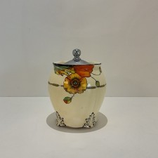 Art Deco Poppy Royal Venton Ware Preserve Pot. 1930’s. John Steventon