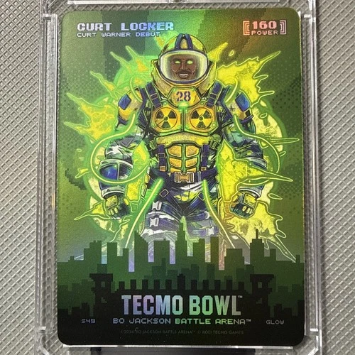2026 Bo Jackson Battle Arena TECMO BOWL Skyline Glow Curt Locker Debut Named SSP