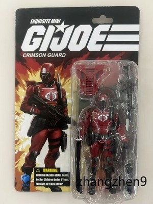 Hiya Toys g.i.joe Crimson Guard 1/18 Exquisite Mini Cardback retro