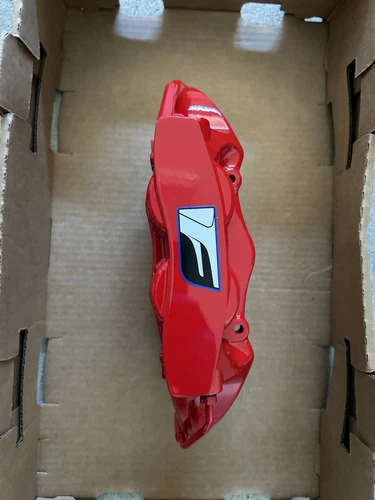 Lexus Brembo GT4 4 Piston BBK Rear Passenger Bleeders Stripped. Please Read - Picture 1 of 9