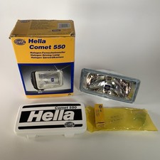 Hella Comet 550 Glass Light Lamp W Cover Replacement Bulb Hardware No Housing