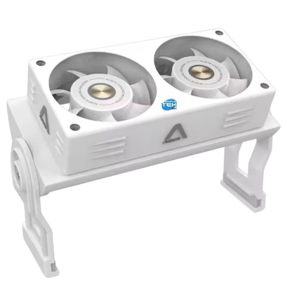 Heatsink White RGB For Memories Counters Modules RAM DDR3 DDR4 DDR5 Dimm Fans - Image 4 of 4