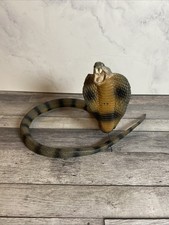 Safari Ltd. Cobra Snake Figure Bendable 34 Re...