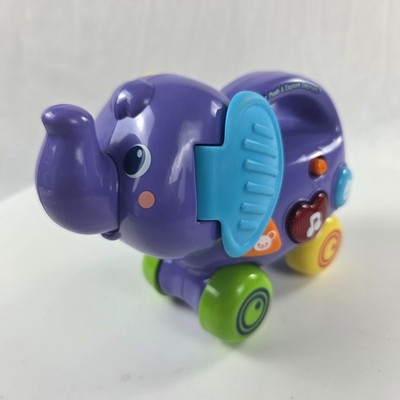 Vtech Push And Explore Elephant Interactive Toy Babies/Toddlers Lights & Music
